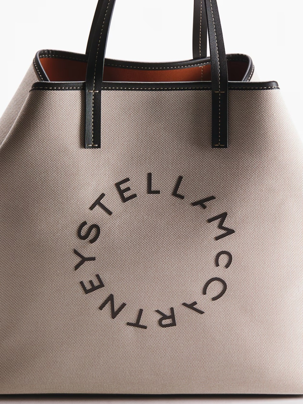 Stella McCartney x H&M Large Canvas Tote Logo Bag - Picture 6 of 10